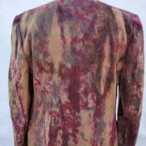 cashmere wool pea COAT gray black brown tan red purple blue camel XL 42 44 46